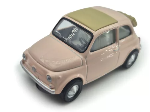 Fiat 500F (1950) - ružová - Norev - 1:43