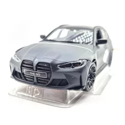 BMW G81 M3 Touring (2023) - matný sivý - Bburago - 1:24
