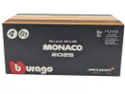 McLaren MCL39 F1 #4 (2025) - Monaco GP - Lando Norris - S JAZDCOM - Bburago - 1:43