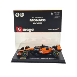   McLaren MCL39 F1 #81 (2025) - Monaco GP - Oscar Piastri - S JAZDCOM - Bburago - 1:43