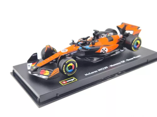 McLaren MCL39 F1 #81 (2025) - Monaco GP - Oscar Piastri - S JAZDCOM - Bburago - 1:43