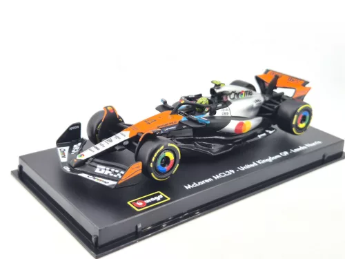 McLaren MCL39 F1 #4 (2025) - Silverstone British GP - Lando Norris - S JAZDCOM - Bburago - 1:43