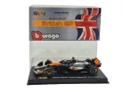 McLaren MCL39 F1 #81 (2025) - Silverstone British GP - Oscar Piastri - S JAZDCOM - Bburago - 1:43