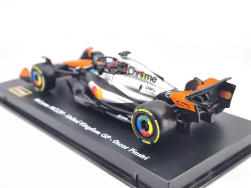 McLaren MCL39 F1 #81 (2025) - Silverstone British GP - Oscar Piastri - S JAZDCOM - Bburago - 1:43