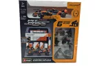 McLaren Pit Stop - dioráma boxovej uličky - MCL39 F1 #4 (2025) - Lando Norris - so mechanikmi - Bburago - 1:43