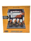 McLaren Pit Stop - dioráma boxovej uličky - MCL39 F1 #4 (2025) - Lando Norris - so mechanikmi - Bburago - 1:43