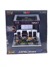 Red Bull Pit Stop - boxová ulička, výmena kolies dioráma - RB21 F1 (2025) - #1 Max Verstappen - s mechanikmi - Bburago - 1:43