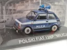 Polski Fiat 126P Milicja - polícia (1984) - Edicola - 1:43