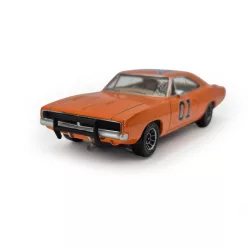   Dodge Charger #1 (1969) - Dukes of Hazzard - General Lee - s béžovým interiérom - Norev - 1:43