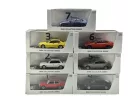 BMW 50. výročie – 7 generácií – BMW séria 3 – v darčekovej krabici – BMW / Minichamps – 1:64