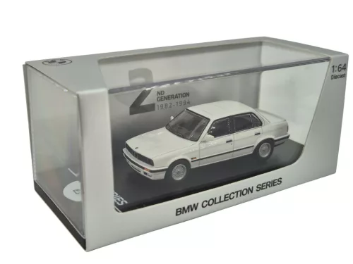 BMW 50. výročie – 7 generácií – BMW séria 3 – v darčekovej krabici – BMW / Minichamps – 1:64