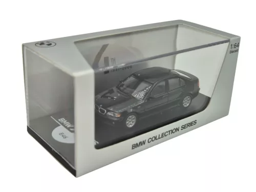 BMW 50. výročie – 7 generácií – BMW séria 3 – v darčekovej krabici – BMW / Minichamps – 1:64