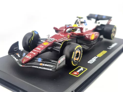 Ferrari SF-25 Team Scuderia F1 #44 (2025) - Monza GP - Lewis Hamilton - S JAZDCOM - Bburago - 1:43