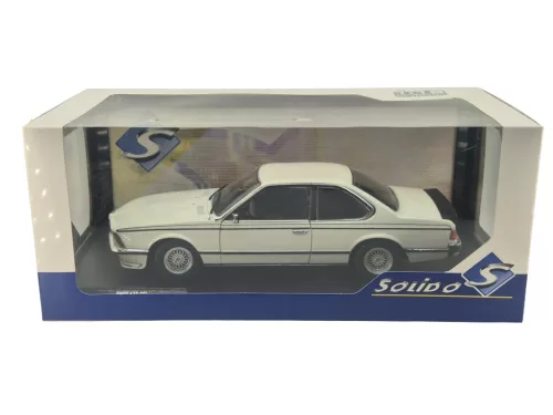 BMW E24 635 CSi coupe (1984) - biely - Solido - 1:18