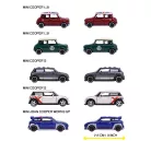 Mini 5-dielna sada / set - Mini John Cooper Works GP - Mini Cooper 1.3 - Mini Cooper S - Mini Cooper S - Mini Cooper 1.3 - Majorette - 1:64