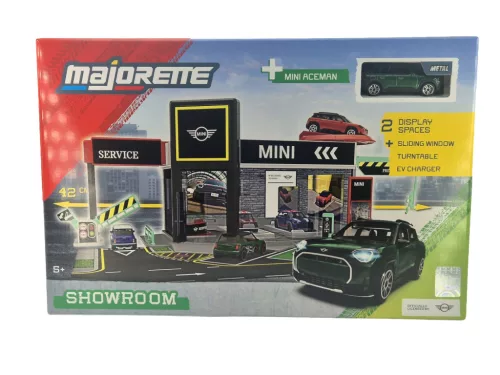 Mini salón / showroom set - dioráma - Majorette - 1:64