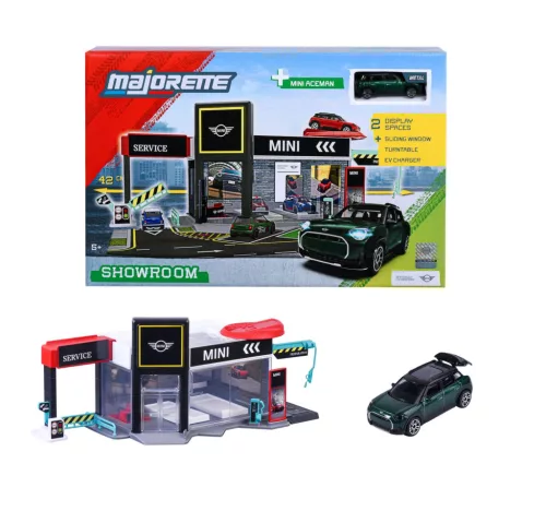 Mini salón / showroom set - dioráma - Majorette - 1:64