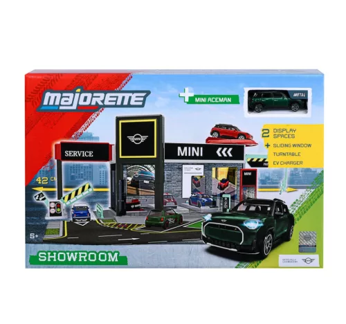 Mini salón / showroom set - dioráma - Majorette - 1:64