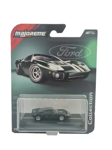 Ford GT40 MK1 (1965) - zelený/biely - Majorette collection series 2026 /2 - Majorette - 1:64