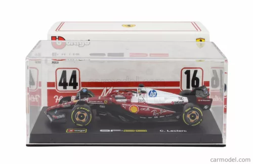 Ferrari SF-25 Team Scuderia F1 #16 (2025) - Monza GP - Charles Leclerc - S JAZDCOM - Bburago - 1:43