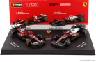 2-dielna sada Ferrari - Ferrari SF-25 Team Scuderia F1 #44 (2025) - Monza GP - Lewis Hamilton - Bburago - 1:64