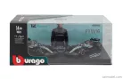 2-dielna sada Mercedes - Mercedes GP W16 F1 #12 (2025) - British GP - Andrea Kimi Antonelli - Bburago - 1:64