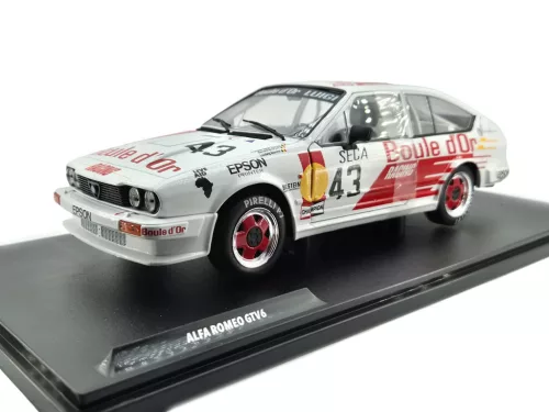 Alfa Romeo Alfetta GTV6 #43 (1985) - 24h SPA - Bernard de Dryver - Francois Xavier Boucher - Loudwig Boucher - Solido - 1:18