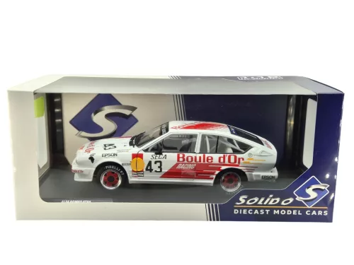 Alfa Romeo Alfetta GTV6 #43 (1985) - 24h SPA - Bernard de Dryver - Francois Xavier Boucher - Loudwig Boucher - Solido - 1:18