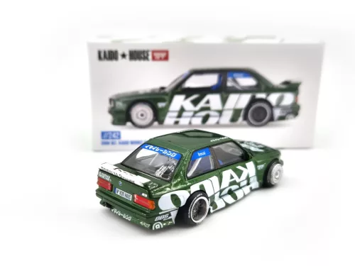 BMW E30 M3 - zelený - Kaido House / Mini GT - Mini GT - 1:64