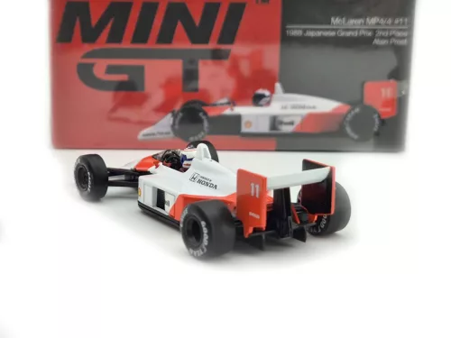 McLaren MP4/4 F1 #11 (1988) - Japanese GP - Alain Prost - Mini GT - 1:64