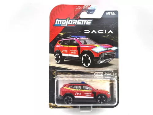 Dacia Duster - Pompierii / Hasiči - Majorette - 1:64