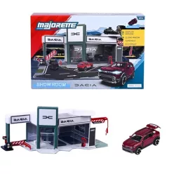Dacia salón / showroom set - Majorette - 1:64