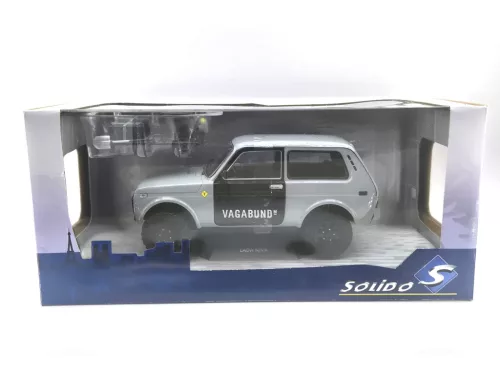 Lada Niva (1980) - sivý - Solido - 1:18