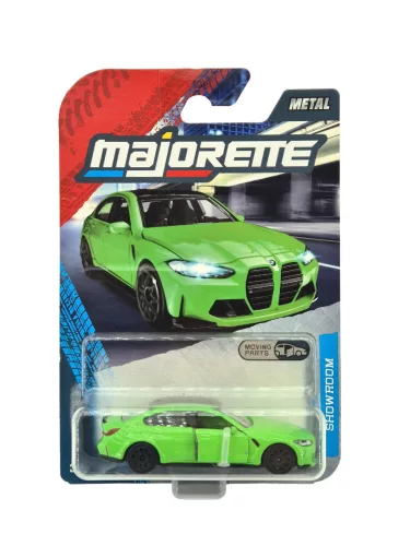 BMW G80 M3 - svetlozelená - Showroom Premium - Majorette - 1:64