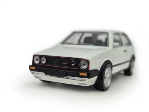 Volkswagen VW Golf GTI G60 (1990) - biely - Norev - 1:43