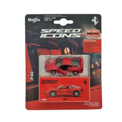 Ferrari F40 (1987) - červený - Maisto - 1:64