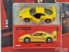 Ferrari F40 (1987) - žltý - Maisto - 1:64