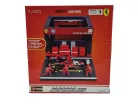 Ferrari Pit Stop - dioráma boxu - SF-25 F1 #16 (2025) - Charles Leclerc - so mechanikmi - Bburago - 1:43