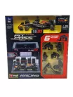 Red Bull Pit Stop - boxová ulička, výmena kolies dioráma - RB21 F1 (2025) - #22 Yuki Tsunoda - Bburago - 1:43