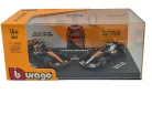 2-dielna sada McLaren - McLaren MCL39 F1 #4 (2025) - British GP - Lando Norris - Bburago - 1:64
