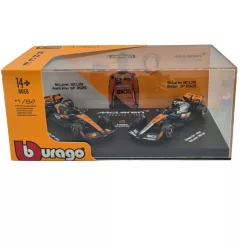   2-dielna sada McLaren - McLaren MCL39 F1 #4 (2025) - British GP - Lando Norris - Bburago - 1:64
