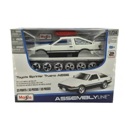   Toyota Sprinter Trueno AE86 (1979) - skladací model - Maisto - 1:24