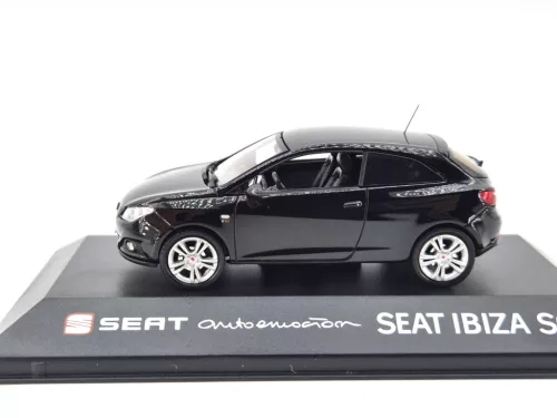 Seat Ibiza Sport Coupe (2009) - čierny - Edicola - 1:43