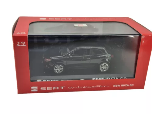 Seat Ibiza Sport Coupe (2009) - čierny - Edicola - 1:43