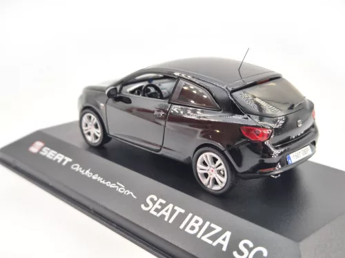 Seat Ibiza Sport Coupe (2009) - čierny - Edicola - 1:43