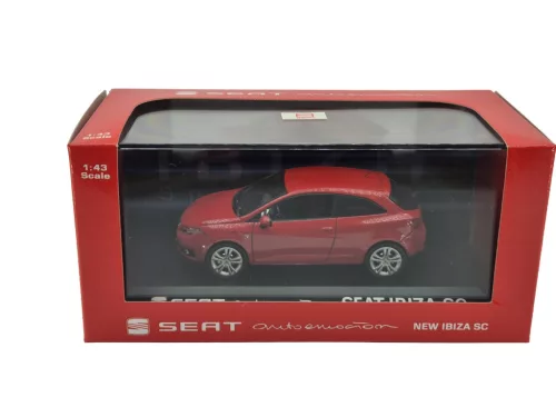 Seat Ibiza Sport Coupe (2009) - červený - Edicola - 1:43