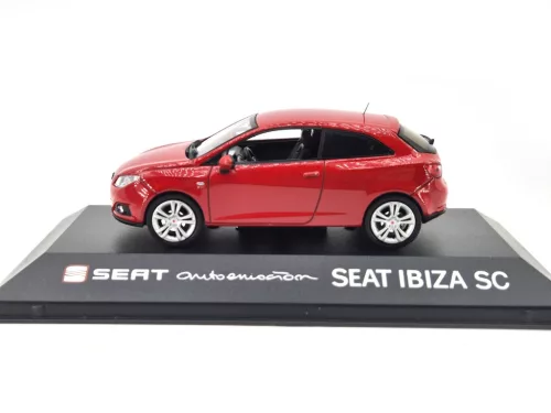 Seat Ibiza Sport Coupe (2009) - červený - Edicola - 1:43