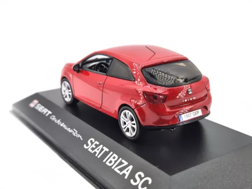 Seat Ibiza Sport Coupe (2009) - červený - Edicola - 1:43