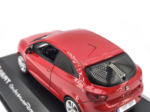 Seat Ibiza Sport Coupe (2009) - červený - Edicola - 1:43