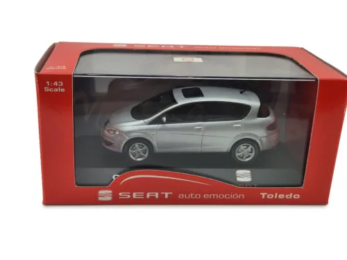 Seat Toledo (2004) - strieborný - Edicola - 1:43